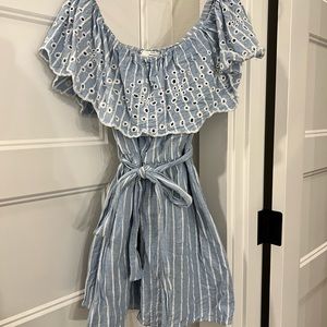 Zara off the shoulder romper